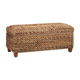 Modern European furniture - Amber Woven Banana Leaf Trunk - www.oroa.com
