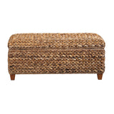 Modern European furniture - Amber Woven Banana Leaf Trunk - www.oroa.com