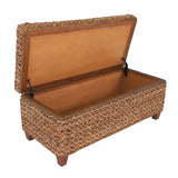 Modern European furniture - Amber Woven Banana Leaf Trunk - www.oroa.com