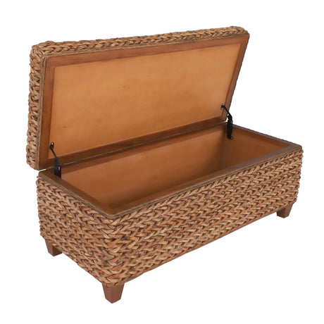 Modern European furniture - Amber Woven Banana Leaf Trunk - www.oroa.com