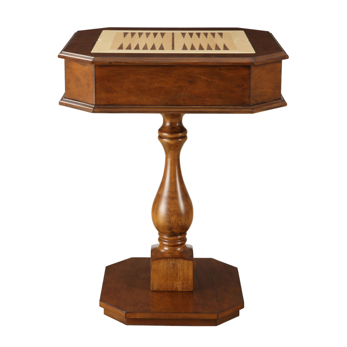 Cherry Game Table with 2 Drawer | OROA
