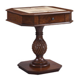Cherry Pedestal Game Table | OROA
