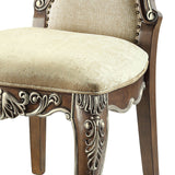 Beige Antique Oak Side Chairs (2) | OROA