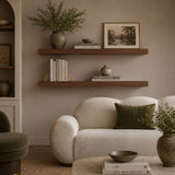 Natural Walnut Floating Shelf | OROA