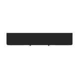Benson Black Rattan Accent 2-Door TV Stand | OROA