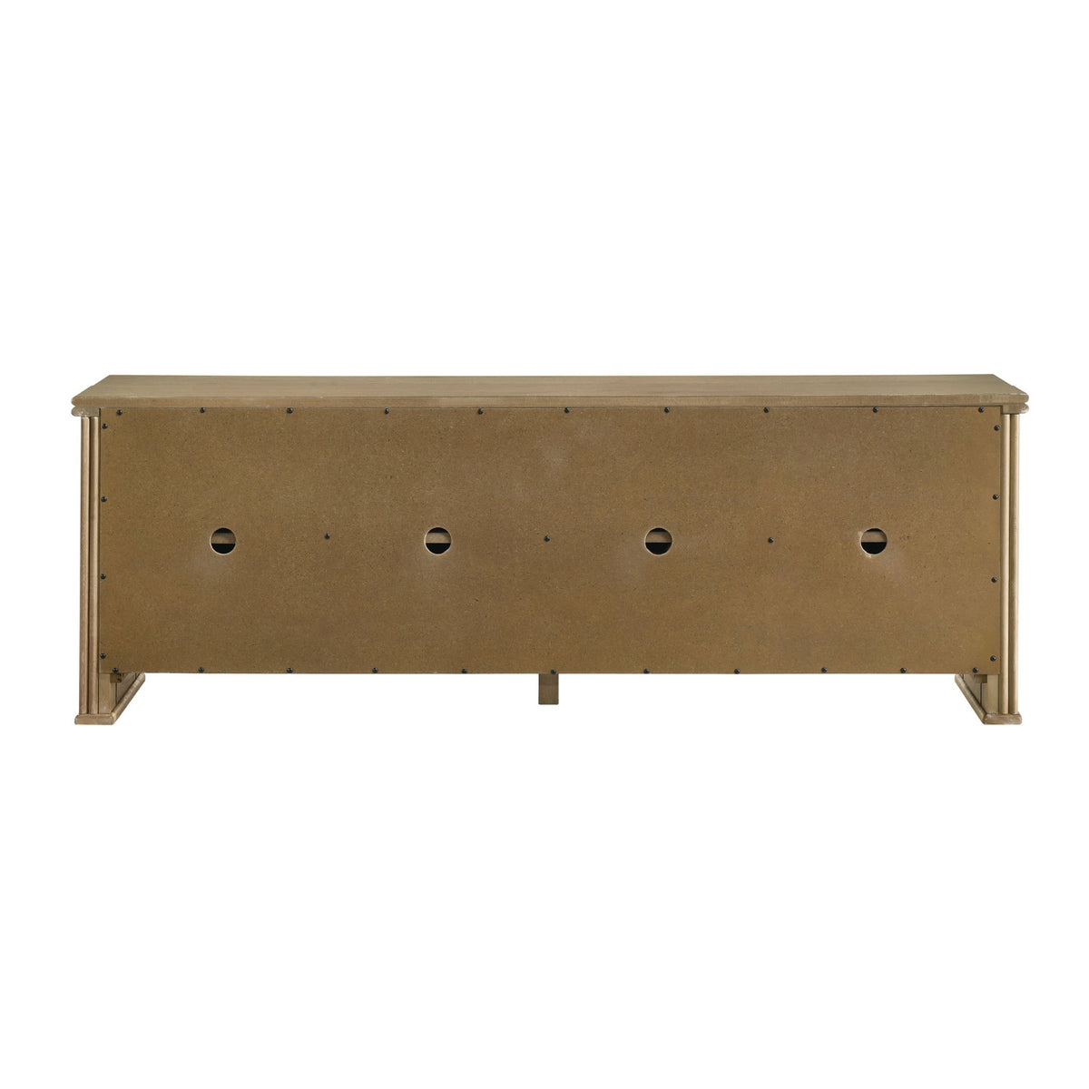 Modern European furniture - Light Brown 4-Door TV Stand - www.oroa.com