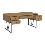 Vellun Mango 4-Drawer Desk | OROA