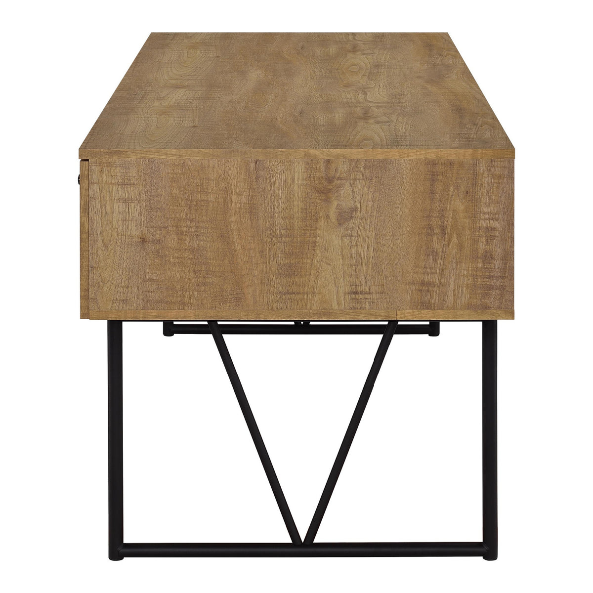 Vellun Mango 4-Drawer Desk | OROA