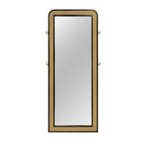 Create a 1500 x 1500 px image and place this Mirror in a modern and elegant setting. Create an Editorial look, ultra-realistic