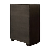 Modern European furniture - Smoked Peppercorn 5-Drawer Brown Storage Chest - www.oroa.com