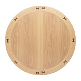 Modern European furniture - Davidoff Light Oak Oval Extension Dining Table - www.oroa.com