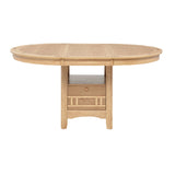 Modern European furniture - Davidoff Light Oak Oval Extension Dining Table - www.oroa.com