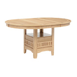 Modern European furniture - Davidoff Light Oak Oval Extension Dining Table - www.oroa.com