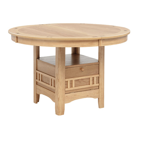 Modern European furniture - Davidoff Light Oak Oval Extension Dining Table - www.oroa.com