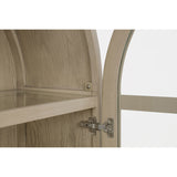 Modern European furniture - 4-Door Cane Display Cabinet - www.oroa.com