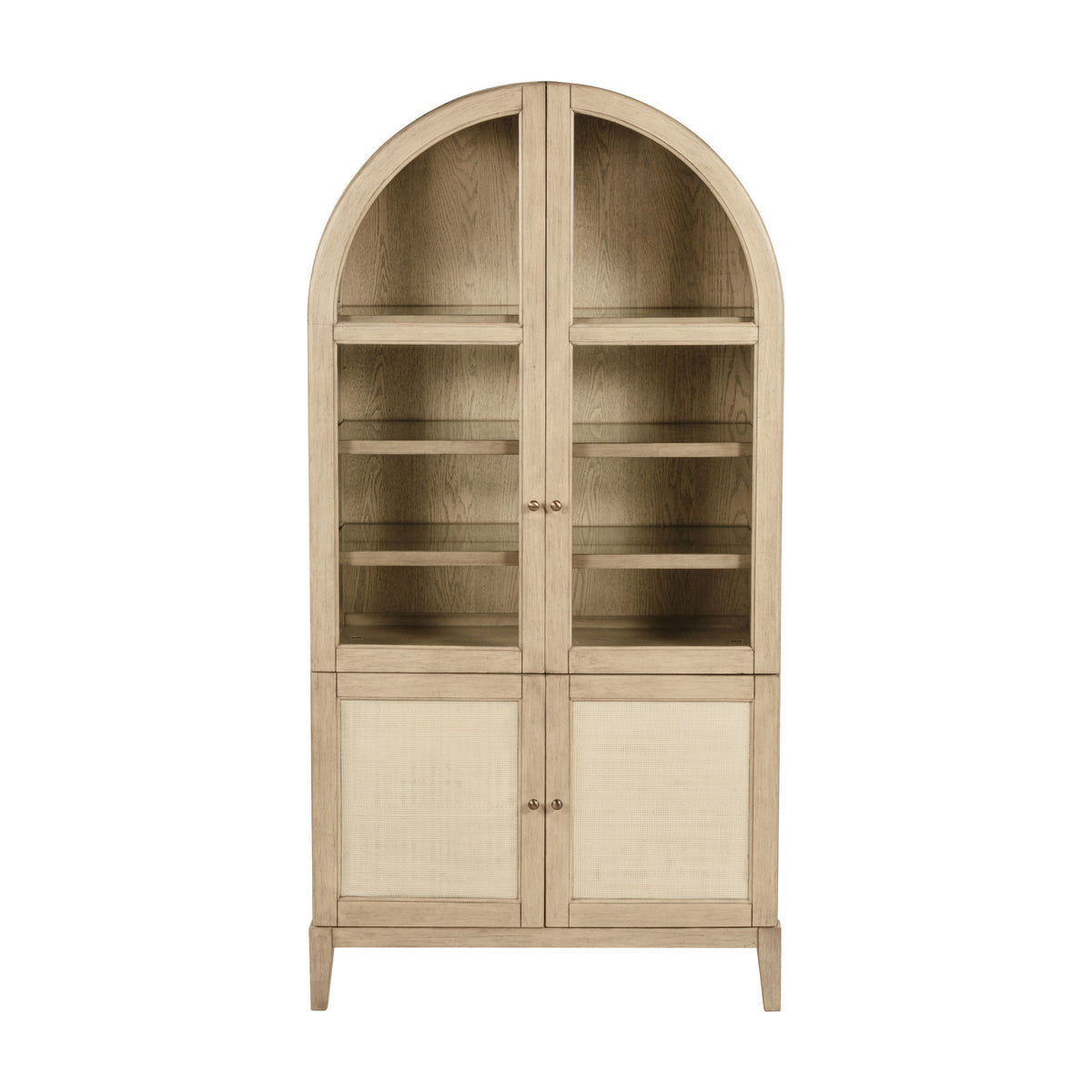 Modern European furniture - 4-Door Cane Display Cabinet - www.oroa.com