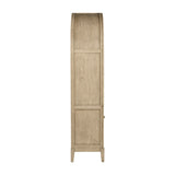 Modern European furniture - 4-Door Cane Display Cabinet - www.oroa.com