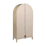 Modern European furniture - 4-Door Cane Display Cabinet - www.oroa.com