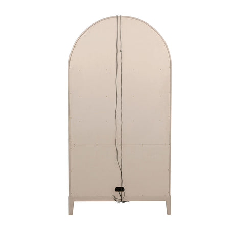 Modern European furniture - 4-Door Cane Display Cabinet - www.oroa.com