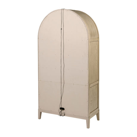 Modern European furniture - 4-Door Cane Display Cabinet - www.oroa.com