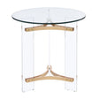 Aurora Gold Round End Table - Catchy - view 1