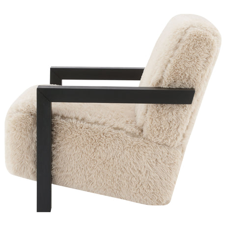Accent Chair with Wooden Arms | OROA