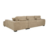 Plather Upholstered Sectional Sofa | OROA