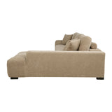 Plather Upholstered Sectional Sofa | OROA