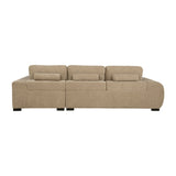 Plather Upholstered Sectional Sofa | OROA