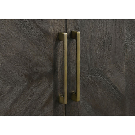 Modern European furniture - Tobacco Grey 3-Door Sideboard Buffet - www.oroa.com