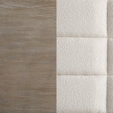 Modern European furniture - Tufted Panel Eastern King Bed - www.oroa.com