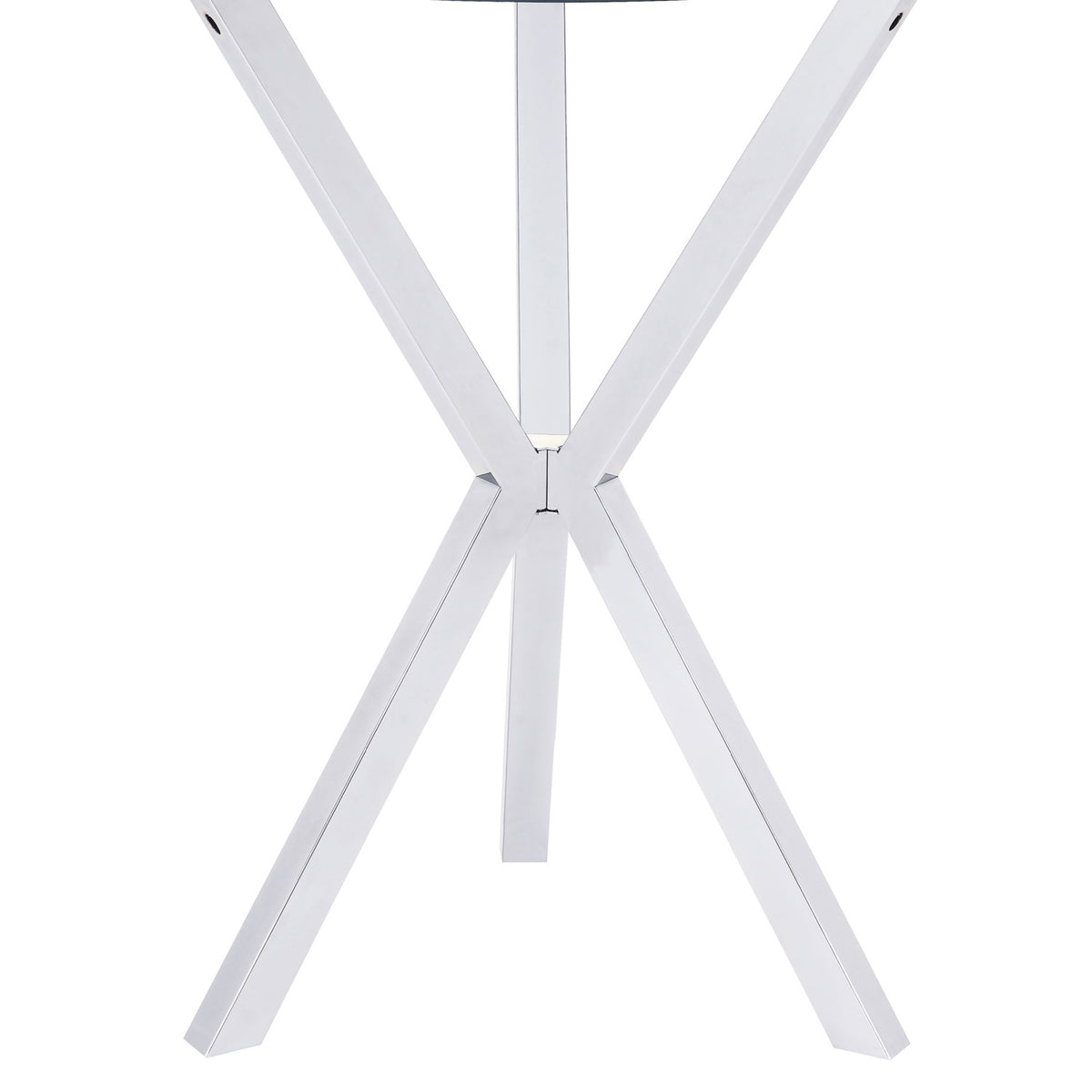 Modern European furniture - Modern Round Clear Bar Table - www.oroa.com