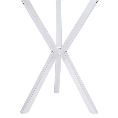 Modern European furniture - Modern Round Clear Bar Table - www.oroa.com