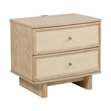 Modern European furniture - Kimpton Beige Oak Queen Bedroom Sets (4) - www.oroa.com