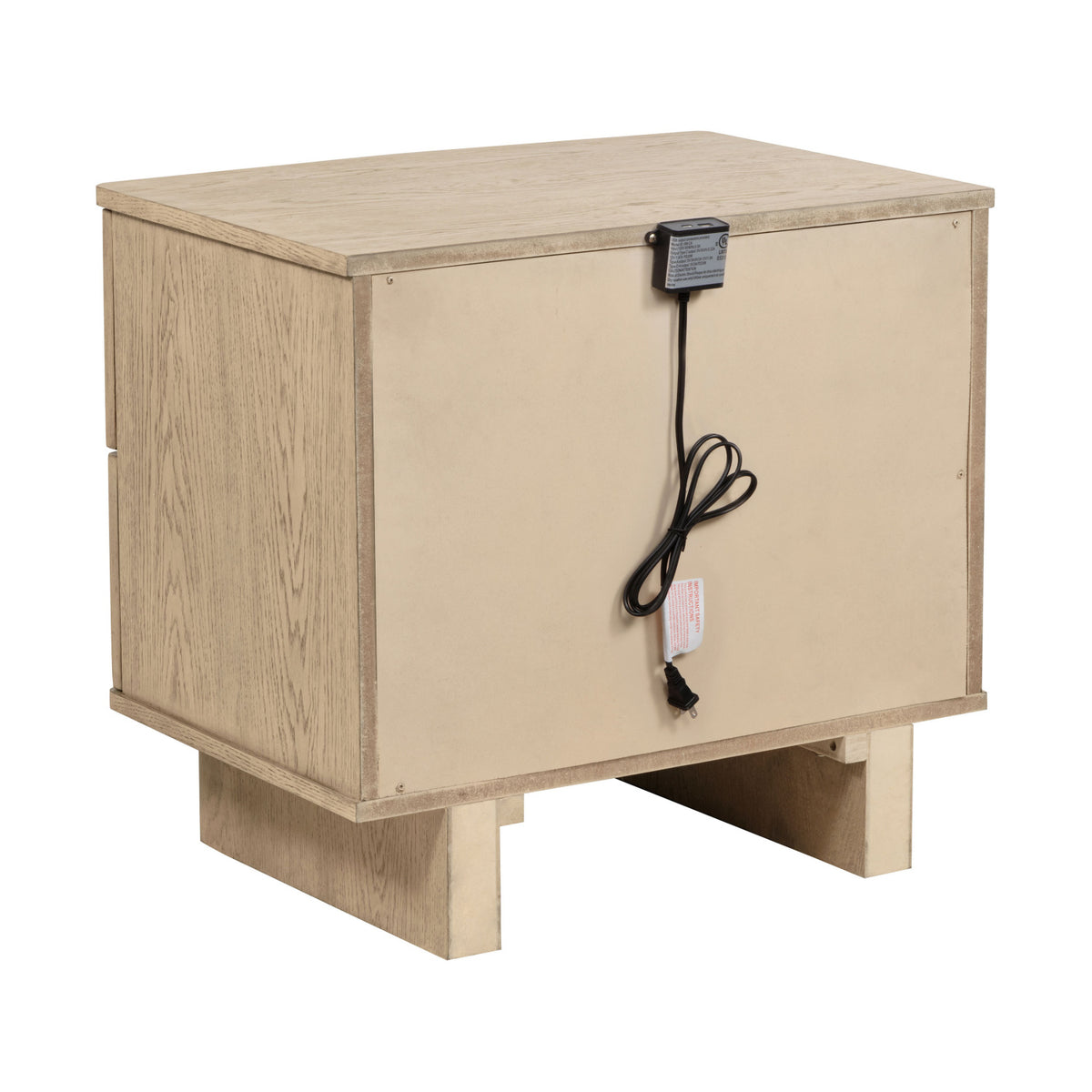 Modern European furniture - Kimpton Beige Oak Queen Bedroom Sets (4) - www.oroa.com