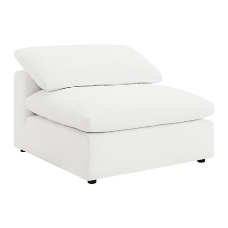 Modern European furniture - Segoura Ivory Upholstered Modular Sofa - www.oroa.com