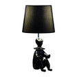 Black Modern Clown Table Lamp by OROA