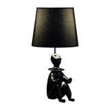 Black Modern Clown Table Lamp by OROA