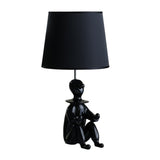 Black Modern Clown Table Lamp by OROA