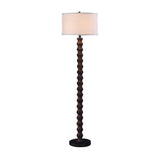 Modern European furniture - Coastal Littoral Wood Inspired Floor Lamp - www.oroa.com