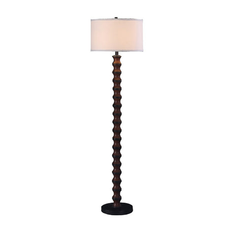 Modern European furniture - Coastal Littoral Wood Inspired Floor Lamp - www.oroa.com