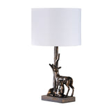 Roe Deers Polyresin Table Lamp | OROA