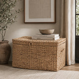Rectangular Curve Water Hyacinth Trunk | OROA