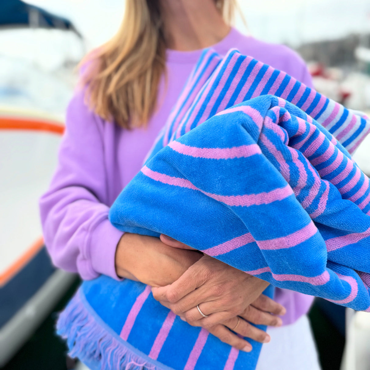 Pembroke 100% Cotton Beach Towel - OROA