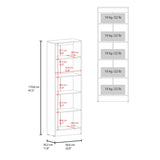 Modern European furniture - Tall Kitchen Storage Cabinet - www.oroa.com