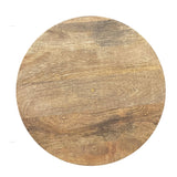 Modern European furniture - Natural Solid Mango Side Table - www.oroa.com
