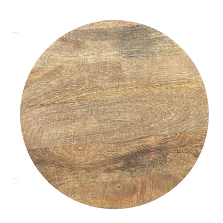 Modern European furniture - Natural Solid Mango Side Table - www.oroa.com