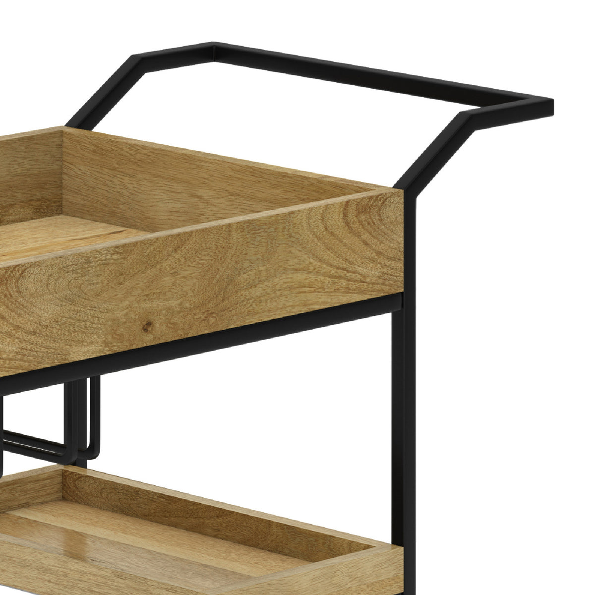 Barnes Natural Bar Cart | OROA