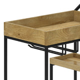 Barnes Natural Bar Cart | OROA