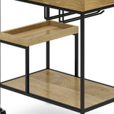 Barnes Natural Bar Cart | OROA